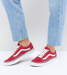 Красные кроссовки Vans Old Skool - Красный