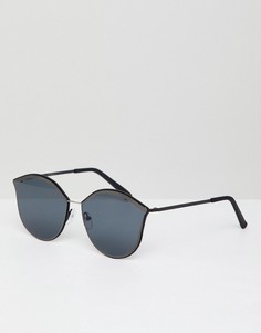 Черные солнцезащитные очки кошачий глаз Jeepers Peepers - Черный