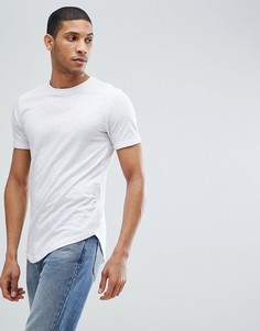 Удлиненная футболка Jack &amp; Jones Core - Белый