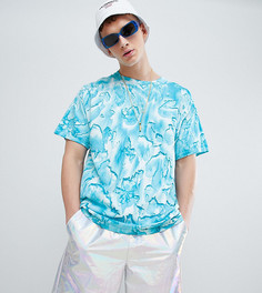 Синяя фестивальная футболка Reclaimed Vintage Inspired - Синий