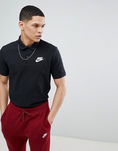 Черная футболка-поло Nike 909746-010 - Черный