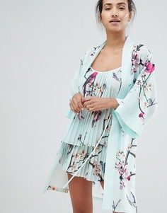 Кимоно B By Ted Baker Flight Of The Orient - Зеленый