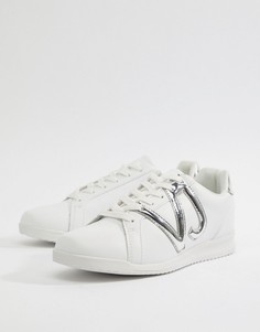 Белые кроссовки с логотипом Versace Jeans Runner - Белый