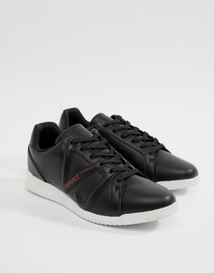 Черные кроссовки с логотипом Versace Jeans Runner - Черный