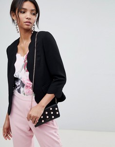 Блейзер с фигурными краями Ted Baker Rubeye - Черный