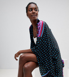 Длинное кимоно с цветочным принтом Anna Sui - Мульти