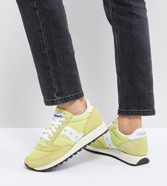 Желтые кроссовки Saucony Jazz Original - Кремовый
