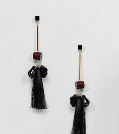 Серьги с кисточками ASOS DESIGN - Золотой