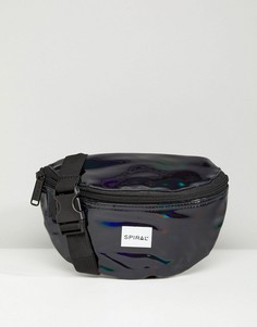 Черная сумка-кошелек на пояс Spiral Rave - Черный