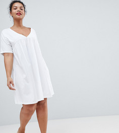 Свободное хлопковое платье ASOS DESIGN Curve - Мульти