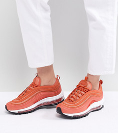 Коралловые кроссовки Nike Air Max 97 - Розовый