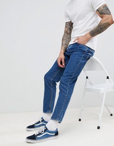 Суженные книзу синие джинсы River Island - Синий