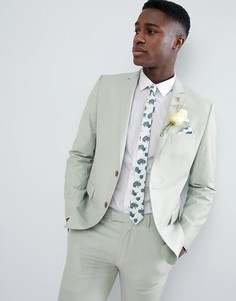 Зеленый облегающий пиджак Farah - Зеленый