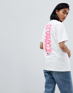 Футболка с контрастным логотипом Reebok - Синий