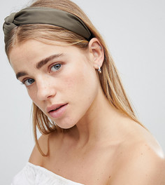 Зеленая повязка на голову с узлами My Accessories - Зеленый