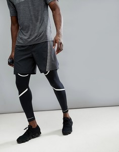 Черные шорты с принтом Nike Running Flex Challenger 7 Inch 943148-010 - Черный
