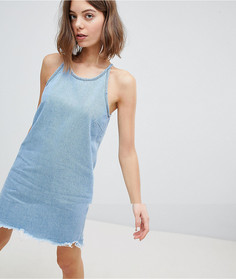 Джинсовое платье на бретельках Vero Moda - Синий