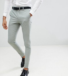 Зеленые брюки зауженного кроя Selected Homme TALL - Зеленый