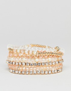 Набор браслетов-фенечек ALDO - Розовый