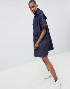 Джинсовое платье ASOS WHITE - Синий