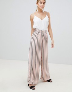 Брюки с широкими штанинами в полоску PrettyLittleThing - Розовый