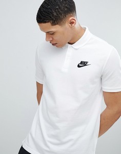 Белая футболка-поло Nike Matchup 909746-100 - Белый