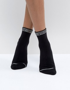 Черные носки с логотипом Vans - Черный
