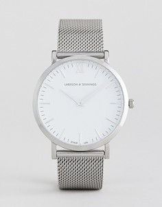 Серебристые часы Larsson &amp; Jennings Lugano - 40 мм - Серебряный