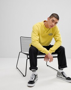 Желтый свитшот с маленьким светоотражающим логотипом Dickies Briggsville - Желтый