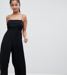 Комбинезон ASOS DESIGN PETITE - Черный