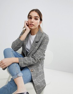 Удлиненный блейзер в клетку Monki - Мульти