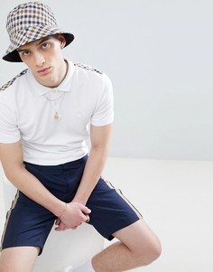 Темно-синяя двусторонняя панама Aquascutum - Темно-синий