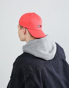 Розовая бейсболка с логотипом Tommy Jeans - Розовый