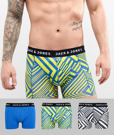 Комплект из 3 пар боксеров-брифов Jack &amp; Jones - Мульти