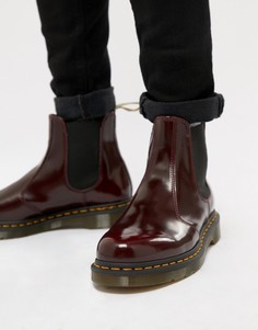 Красные ботинки челси из веган-кожи Dr.Martens 2976 - Красный