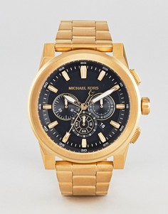 Часы Michael Kors MK8599 Grayson 44 мм - Золотой