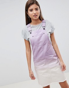 Джинсовое платье с эффектом омбре Noisy May - Фиолетовый