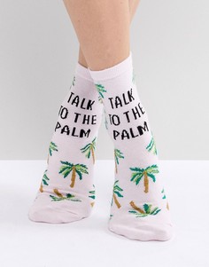 Носки с блестками ASOS - Розовый