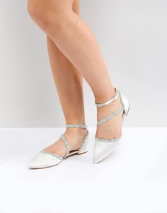 Балетки ASOS LORNA Bridal - Кремовый