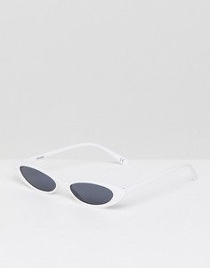 Очки кошачий глаз ASOS - Белый