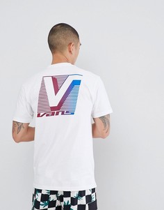 Белая футболка с принтом на спине Vans Grand VA3H6NWHT - Белый