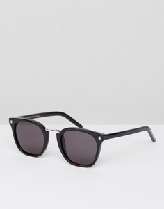 Черные квадратные солнцезащитные очки Monokel Eyewear Ando - Черный