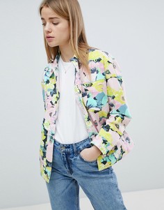 Куртка с цветочным принтом ASOS DESIGN - Мульти