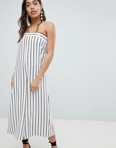 Комбинезон-бандо в тонкую полоску ASOS DESIGN - Мульти