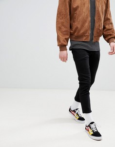 Черные укороченные джинсы скинни ASOS DESIGN - Черный