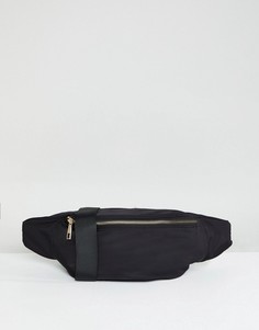 Большая сумка-кошелек на пояс ASOS DESIGN Lifestyle - Черный