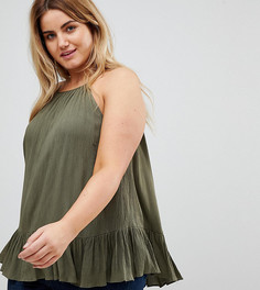 Топ-трапеция ASOS DESIGN CURVE - Зеленый