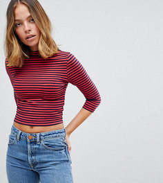 Лонгслив в полоску ASOS Petite - Мульти