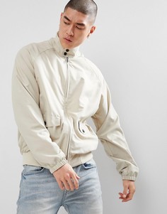 Светло-бежевая oversize-куртка Харрингтон ASOS - Светло-бежевый