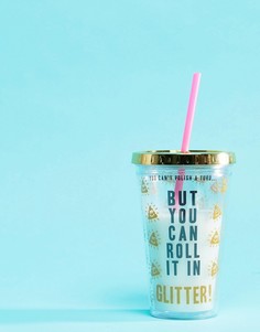 Чашка с соломкой Fizz - Мульти